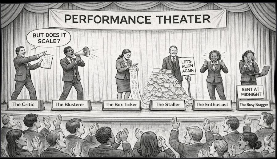 Faux performers are taking over the workplace, but don't blame them
