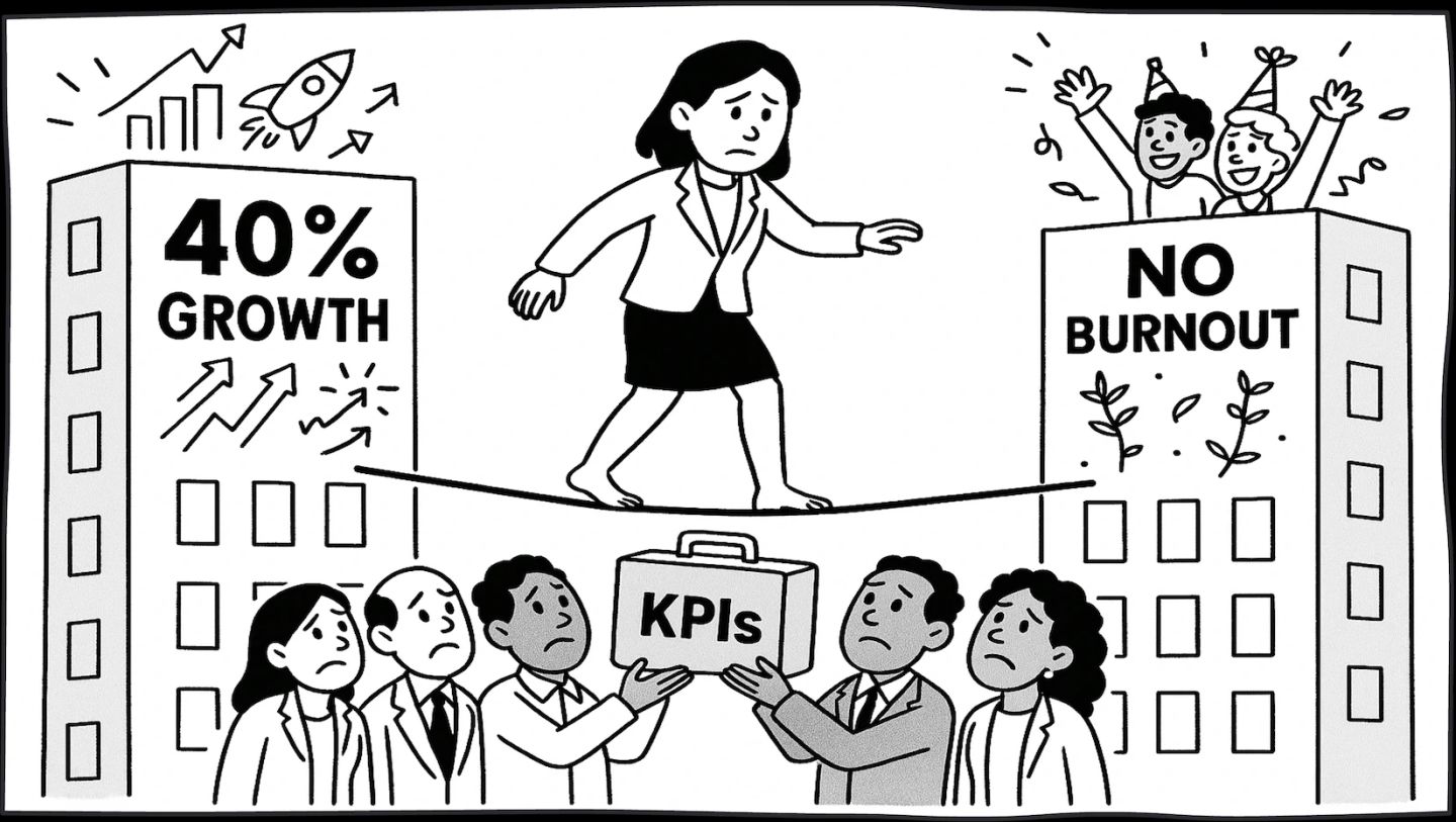 How can I drive results without burning out my people?